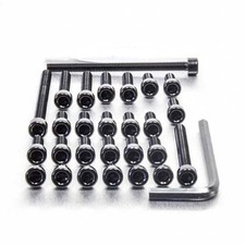 Aluminium Engine Kit Yamaha FZR750 EYA330 Black | Pro-Bolt