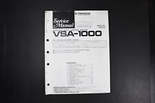 Pioneer VSA-1000 Digital AV