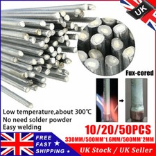 10-50Pcs Brass Brazing Solution Welding Flux Cored Rods Low-Temperature-Wire-Rod