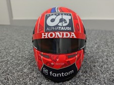 Pierre Gasly F1 Helmet 2021 1/2 Scale Alpha Tauri Formula 1 UPDATE - CORRECT BOX