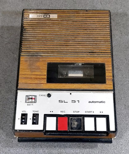 Itt portable cassette - itt, kb