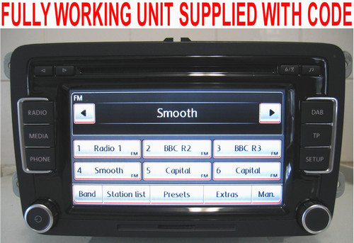 Rcd 510 dab touchscreen fm - 510,
