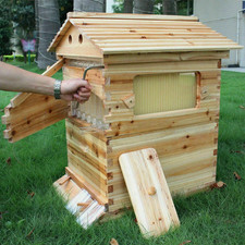 Beehive Box Beekeeping Honey with 7pcs Brood Bee Hive Frames