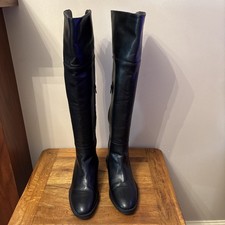 Ladies Zara Black Leather Look