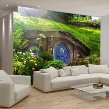 Hobbit House Movie New Zealand Wallpaper Mural Photo Kids Poster DIY Decoration