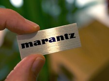 Vintage Marantz metal label /