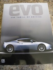 EVO MAGAZINE 121 2008 LOTUS EVORA FOCUS RS MEGANE MINI JOHN COOPER FIAT 500 ABAR
