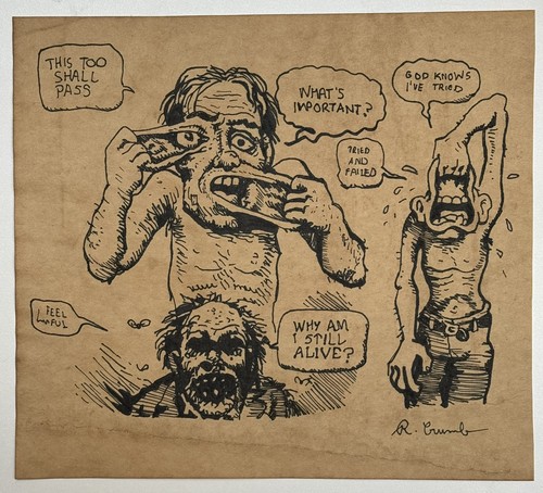 Robert crumb - robert, (handmade)