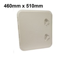 460mm x 510mm  Marine Boat White Deck Inspection Access Hatch Yacht Motorhome