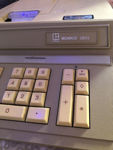 Monroe 2805 vintage adding - monroe,