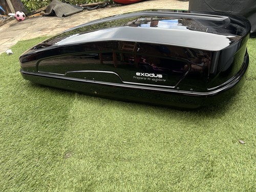 Exodus roof box glossy - roof, black