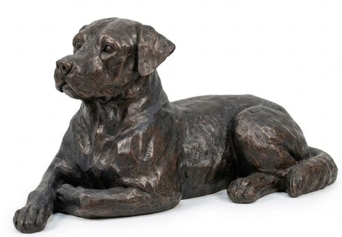 Labrador dog sculpture - dog, |