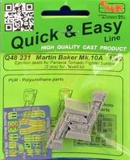 CMK 1/48 Q48231 Martin Baker Mk.10A Ejection seats (2 pcs.) for Tornado Revell