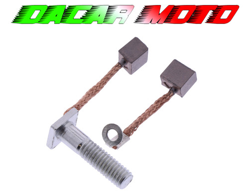 Starter motor brushes honda - starter,