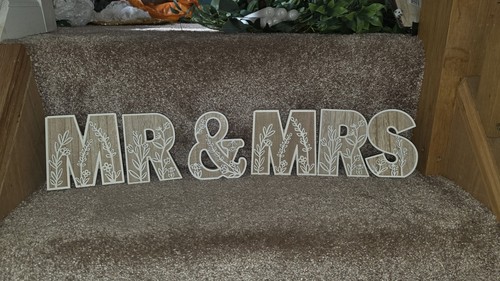 Wooden mrs wedding - wooden,