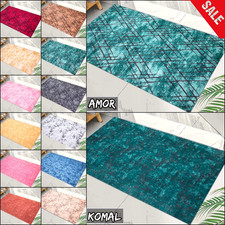 Non Slip Door Mat Small Large Washable Rug Kitchen Hall Runner Carpet Floor Mats