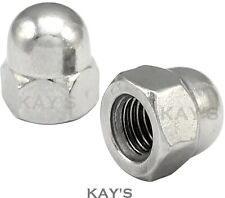 UNF DOME NUTS A2 STAINLESS