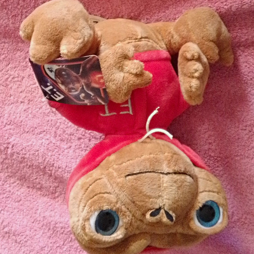 Extra terrestrial plush - e.t.,