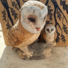 Vintage Ceramic Owl Figurine