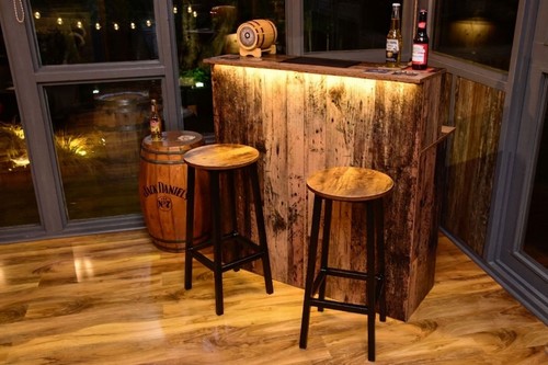 Led home bar with - with, matching