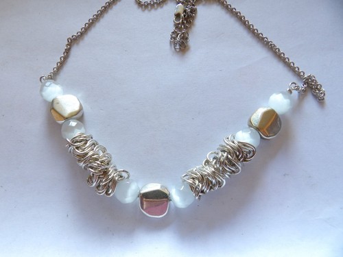 Lovely siver plated glass - lovely, m&
