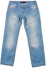 Levi's Eve Women's Jeans Denim Straight Light Blue Cotton Pocket Button Sz 31/34