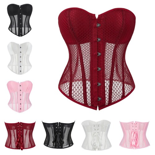 Mesh corset women heavy duty - mesh,