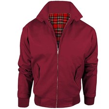 Mens Harrington Jacket Tartan