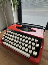 Vintage BROTHER Deluxe 220 Red