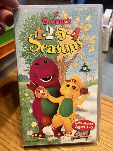Barney seasons vhs - barney, 1,2,3,4