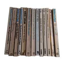 13x Barbara Cartland Paperback