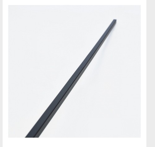 Black metal steel stair - black,