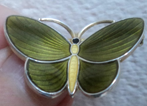 Norwegian enamel butterfly - norwegian,