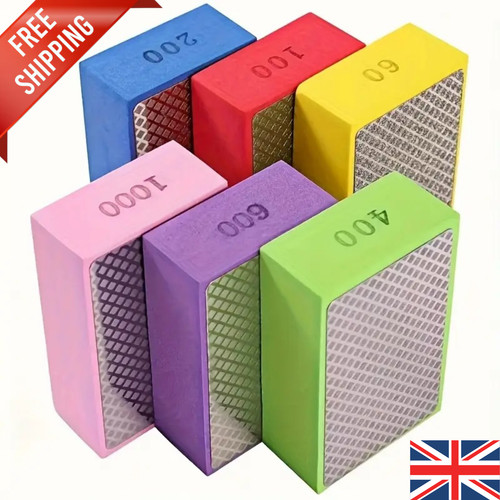 Diamond hand polishing pads - 6x,