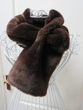 90s Vintage Benetton Faux Fur