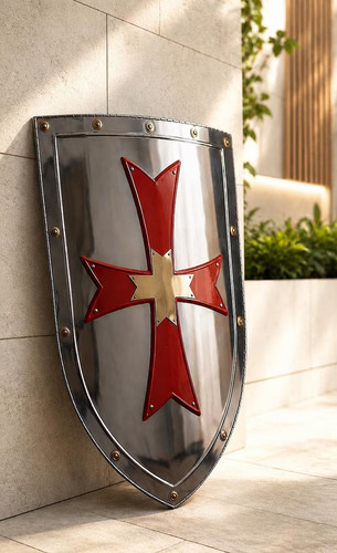 Templar knight shield - knight,