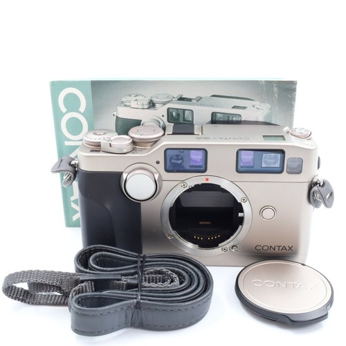 Contax silver rangefinder - contax,