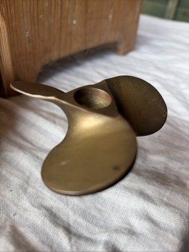 Vintage solid brass - solid,