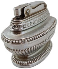 Vintage Table Petrol Lighter MTC Japan 1950s Ronson Queen Style