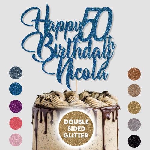 Personalised cake toppers - cake,