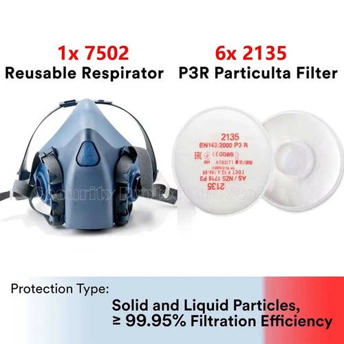 Half face respirator - 3m,