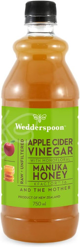Apple cider vinegar with - vinegar,