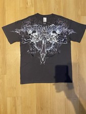 Affliction Style Skull Graphic