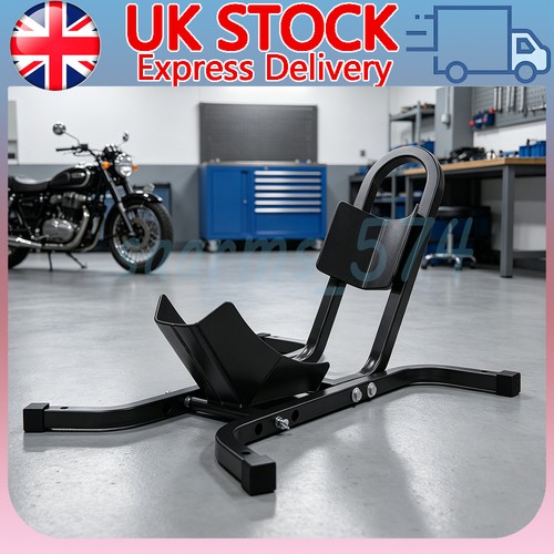 Motorcycle wheel chock stand - wheel,