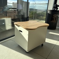 Wooden Storage Box - Stool Toy
