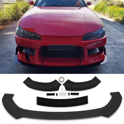Glossy front bumper lip - bumper,