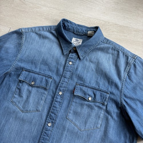 Levi denim shirt - shirt, blue