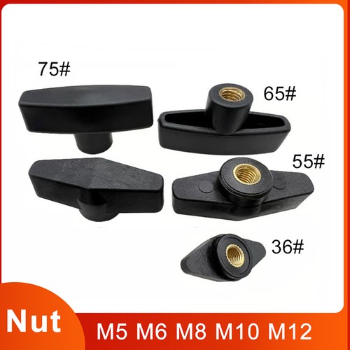 Wing knob m5m6m8m10m12 female - wing,