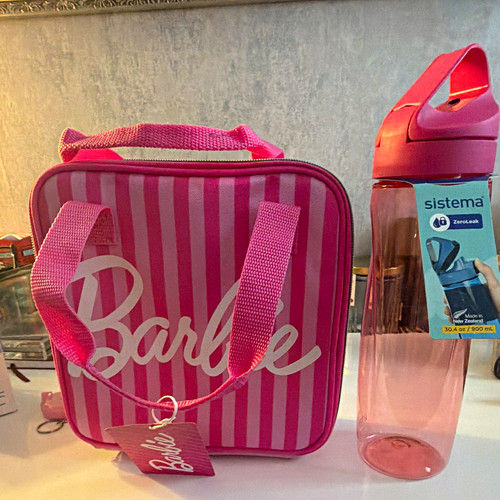 Barbie polar gear pink striped - pink,
