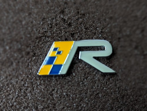 Yellow blue volvo r design - volvo, r-design